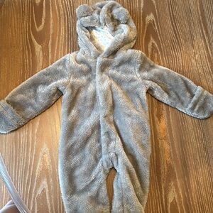 Magnetic Me Winter Onesie - Gray